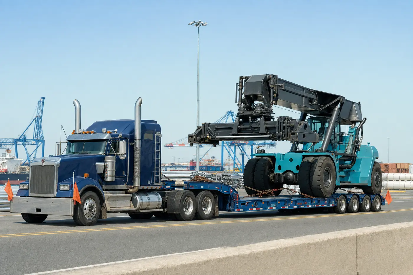 Illustrative tractors heavy haul planning near Moline, IL